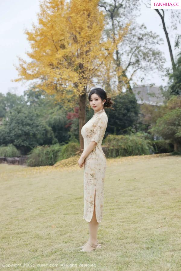   [XiuRen]高清写真图 2026.01.09 No.11214 小肉肉咪 黄色蕾丝内衣第3张图片